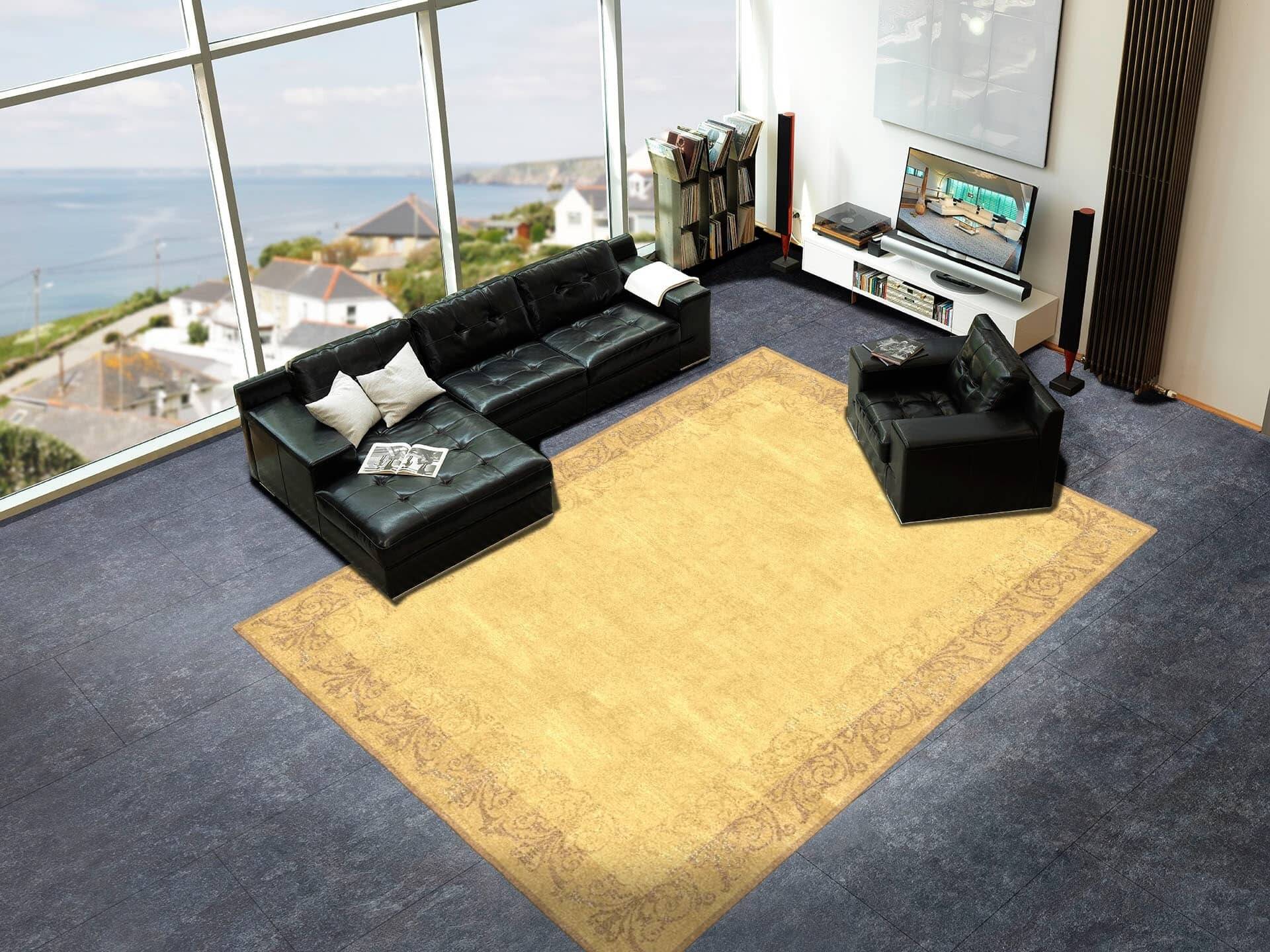 Makalu Nepal Teppich Century M049 Handgeknüpft im Wunschmaß   – Bild 2